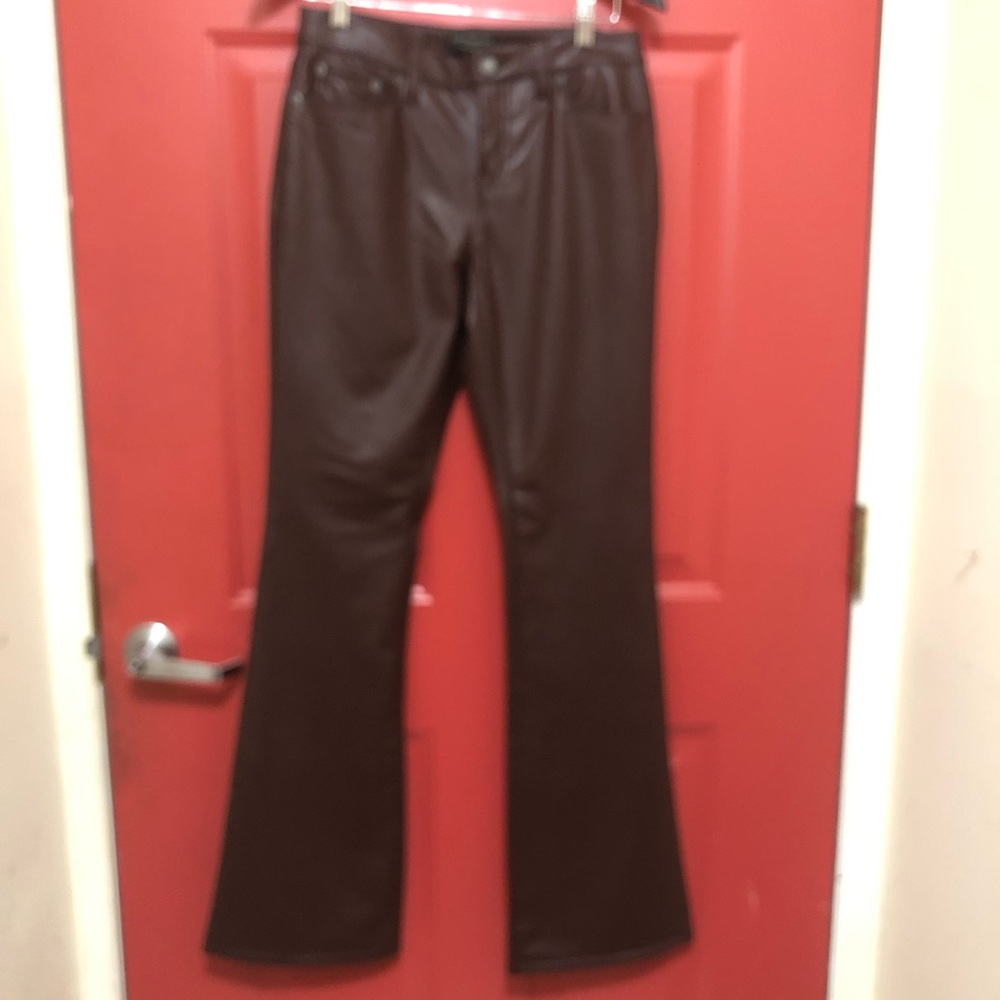 Dark Brown Flare Pants